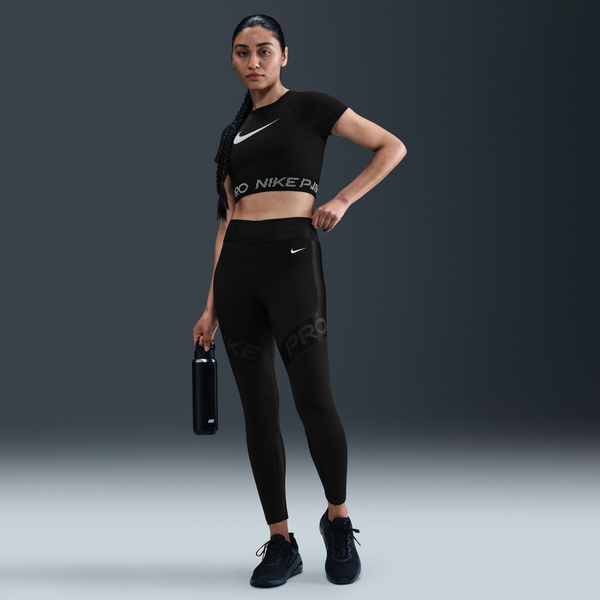 Leggings De Tiro Alto De 7/8 Para Mujer Nike Pro Sculpt Negro
