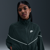 Chamarra tejida para mujer Nike Sportswear Windrunner Verde