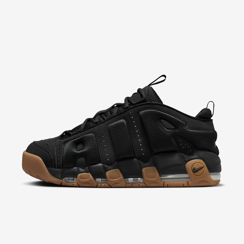 Tenis para hombre Nike Air More Uptempo Low Negro
