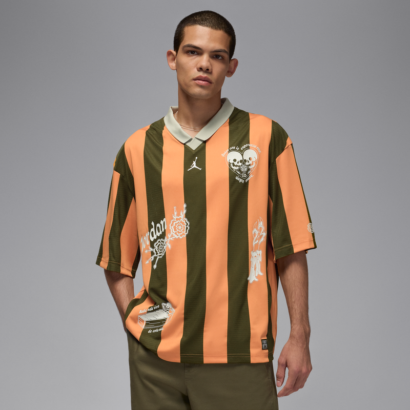 Playera De Portero Para Hombre Jordan Brooklyn Marrón