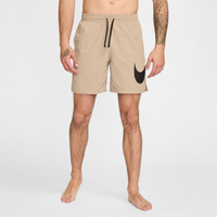 Shorts de vóleibol de 18 cm para hombre Nike Swim Marrón
