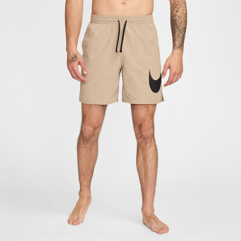 Shorts de vóleibol de 18 cm para hombre Nike Swim Marrón