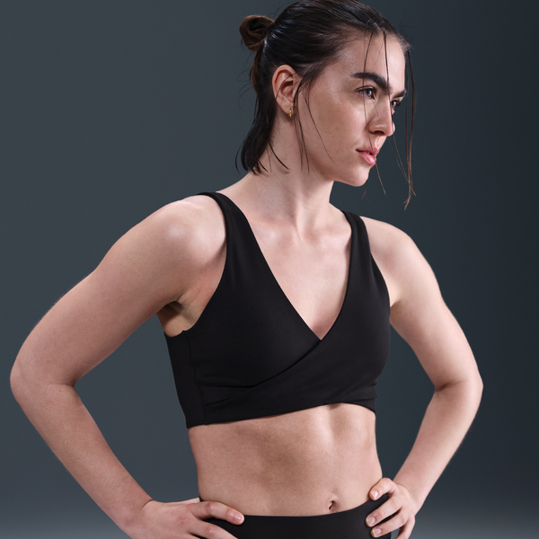 Bra Deportivo De Baja Sujeción Con Almohadillas Para Mujer Nike One Negro