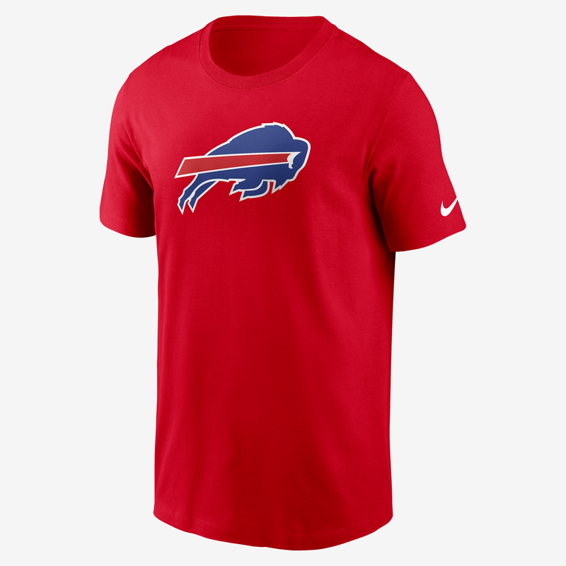Playera para hombre Nike Logo Essential (NFL Buffalo Bills) Rojo