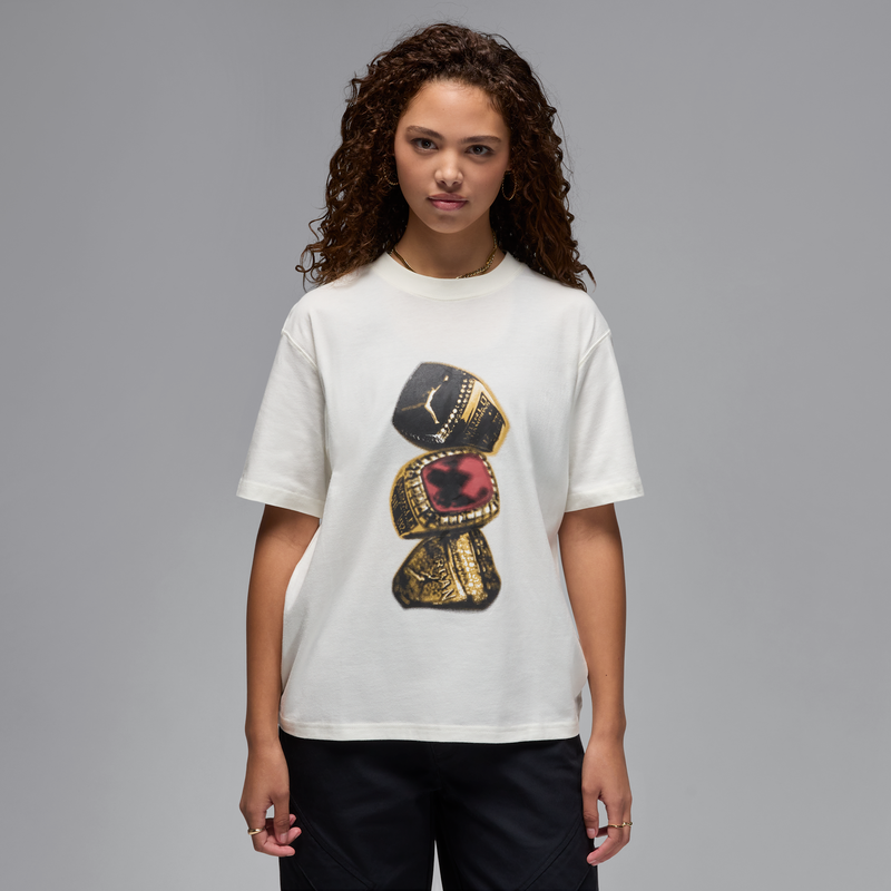 Playera con gráfico para mujer Jordan MVP Blanco