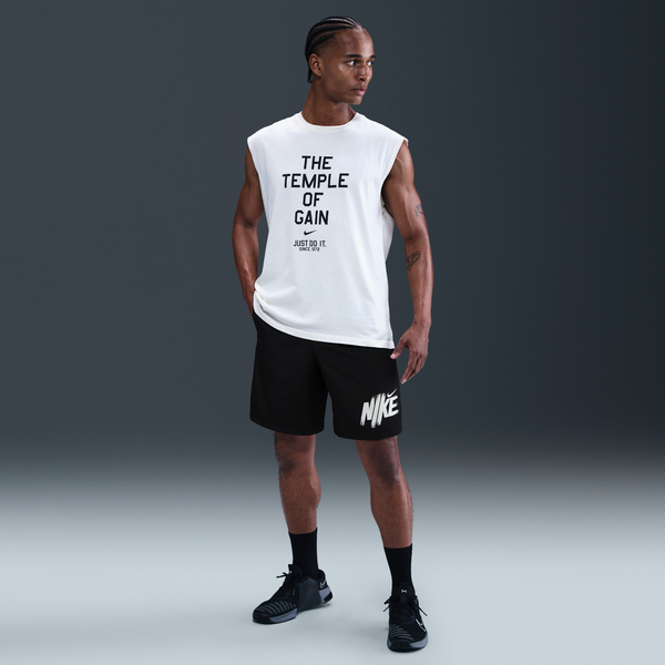 Shorts Versátiles Dri-Fit De 23 Cm Sin Forro Para Hombre Nike Form Negro