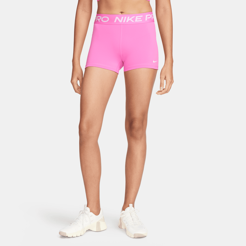 Shorts De 7.5 Cm Para Mujer Nike Pro Rojo