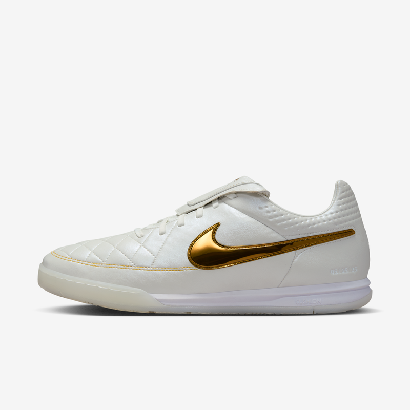 Tacos De Fútbol Para Cancha Cubierta De Corte Low Nike Tiempo Legend Se Blanco