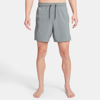 Shorts versátiles Dri-FIT de 18 cm sin forro para hombre Nike Unlimited Gris