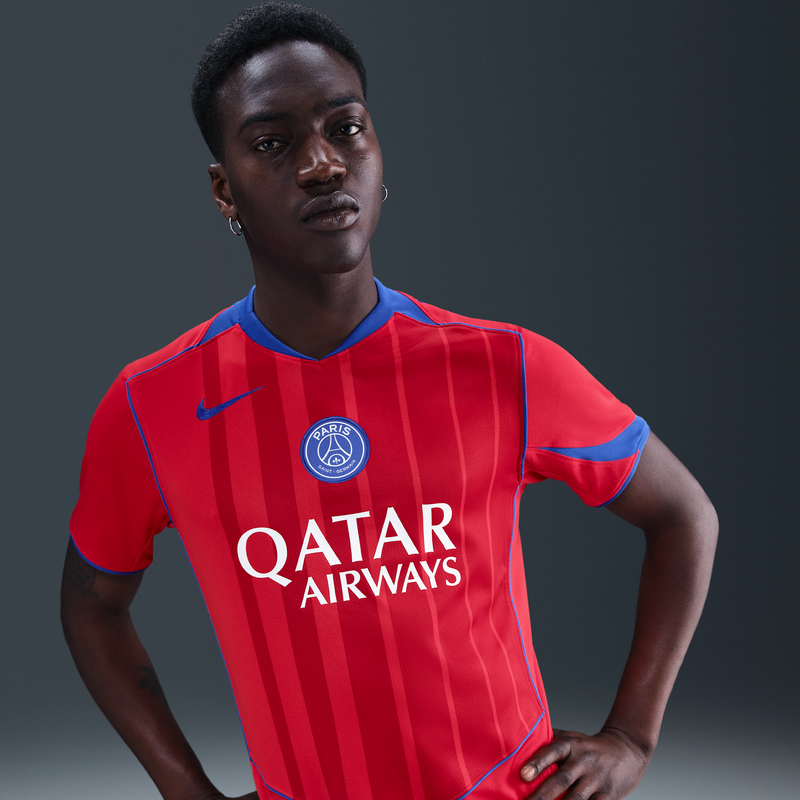 Jersey De Fútbol Nike Dri-Fit Replica Total 90 Del Paris Saint-Germain Alternativo 2025/26 Stadium Para Hombre Rojo