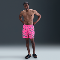 Shorts Volley de 18 cm con forro de ropa interior para hombre Nike Swim Breaker Rosa