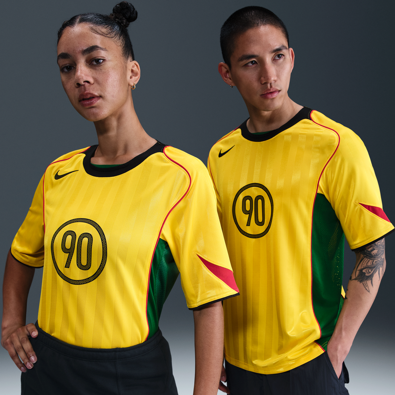Jersey de fútbol Dri-FIT para hombre Nike Total 90 Amarillo