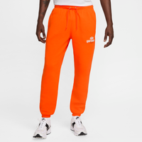 Pants de tejido Fleece para hombre Nike Club Naranja