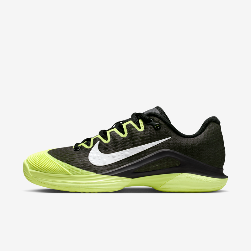 Tenis de tenis para cancha dura para mujer Nike Vapor 12 Negro
