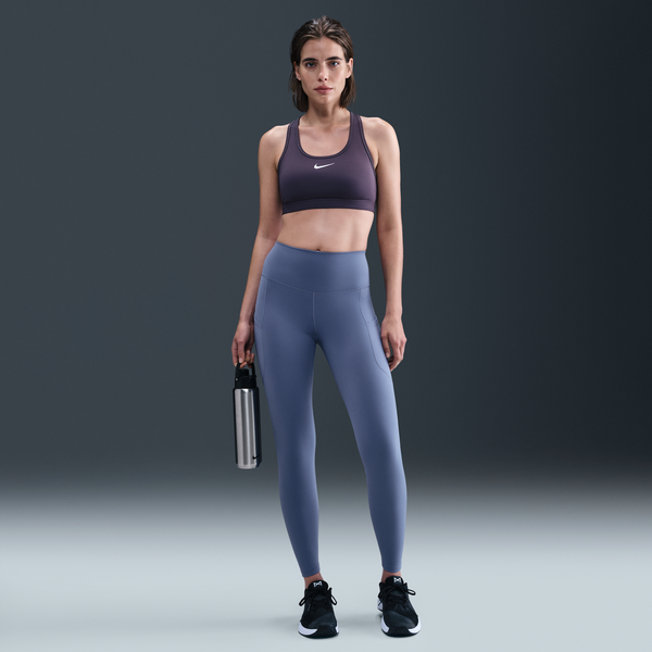 Leggings Tiro Alto De 7/8 Con Bolsillos Para Mujer Nike One Azul