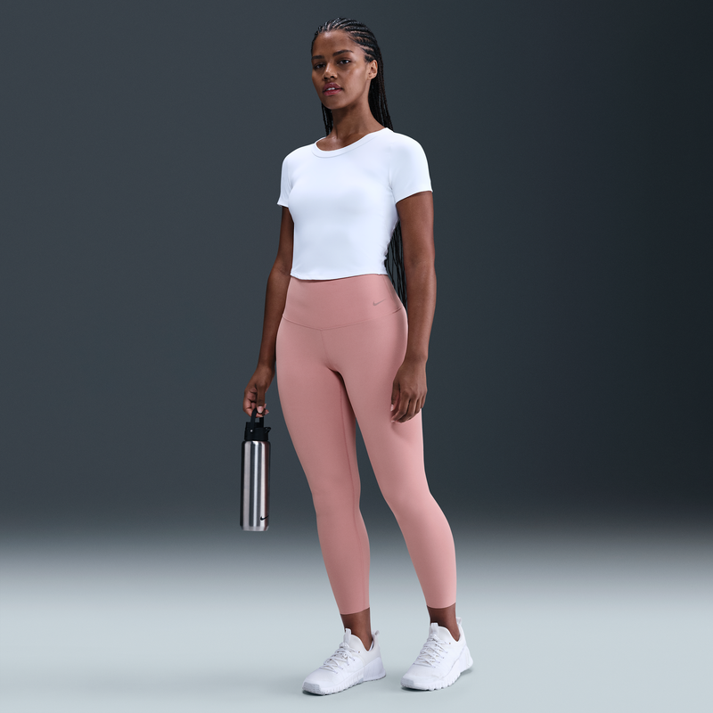 Leggings De Tiro Alto De 7/8 Para Mujer Nike Zenvy Rosa