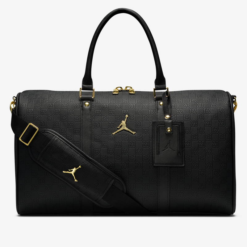Bolsa de lona con monograma (25 L) Jordan Negro