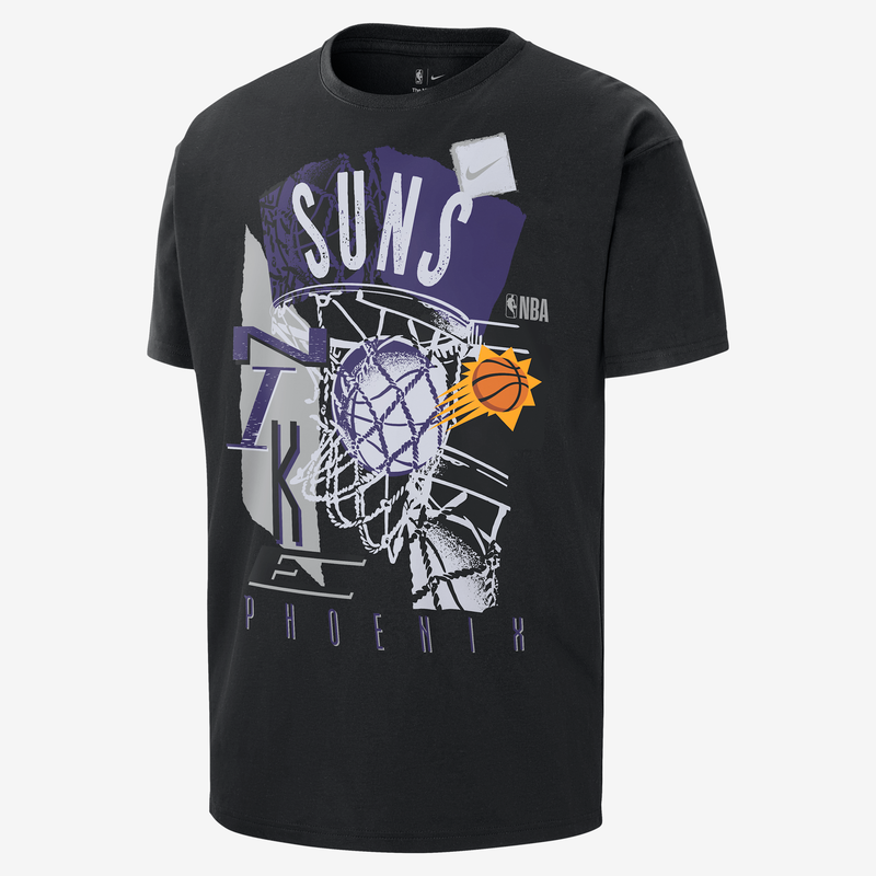 Playera Nike de la NBA vintage para hombre Phoenix Suns Courtside