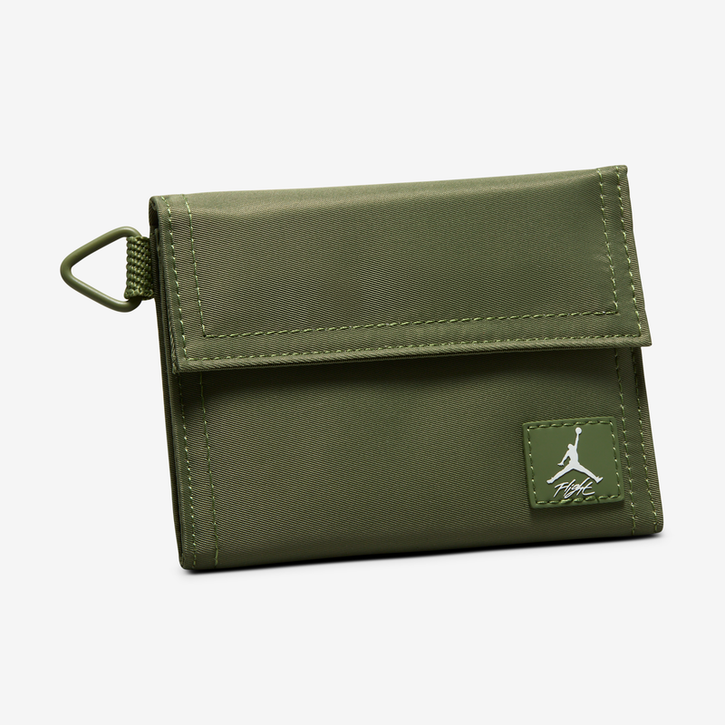 Cartera tríptica Flight para hombre Jordan Marrón