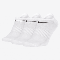 Calcetines invisibles de entrenamiento (3 pares) Nike Everyday Lightweight Blanco