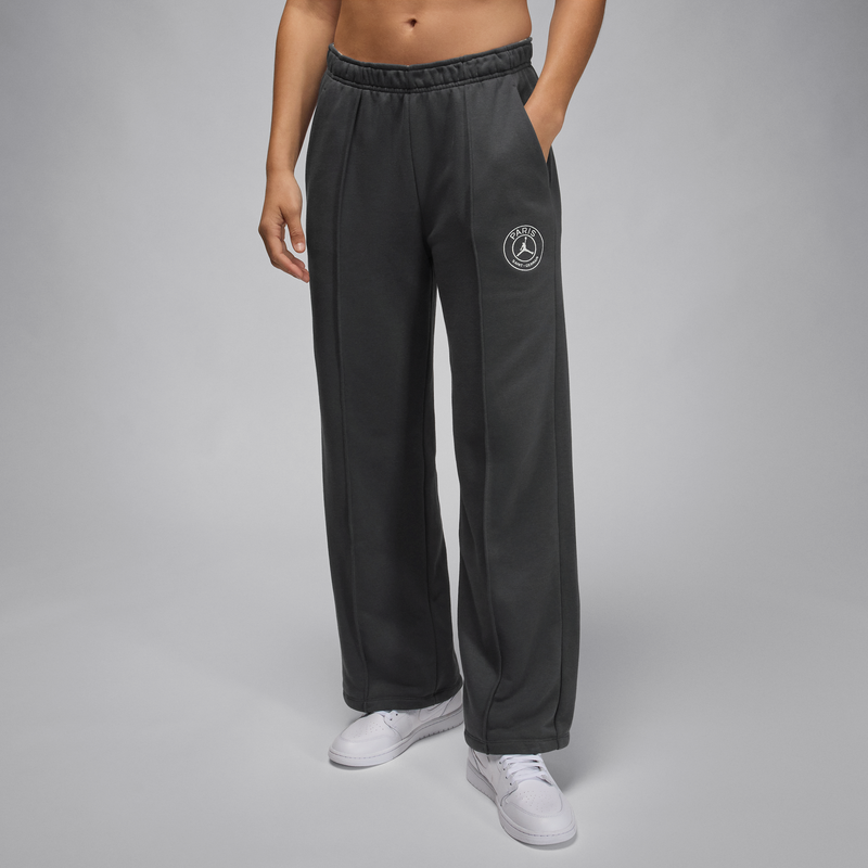 Pantalones de tejido Fleece del Paris Saint-Germain para mujer Gris