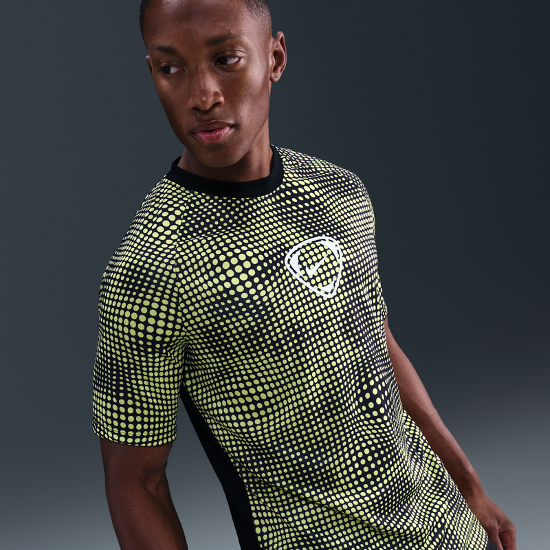 Playera De Fútbol De Manga Corta Dri-Fit Para Hombre Nike Academy+ Verde