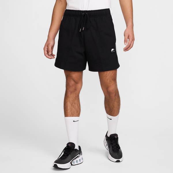 Shorts De Vellón Para Hombre Nike Air Negro