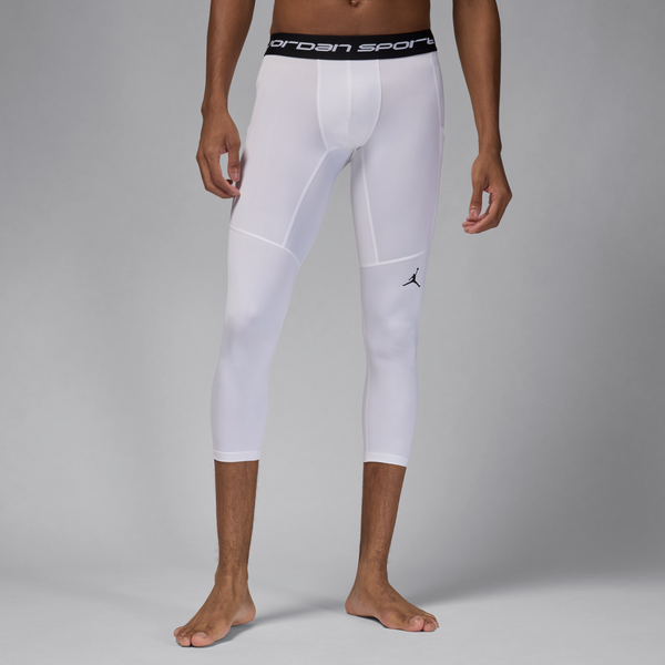 Mallas Dri-Fit De 3/4 Para Hombre Jordan Sport Blanco