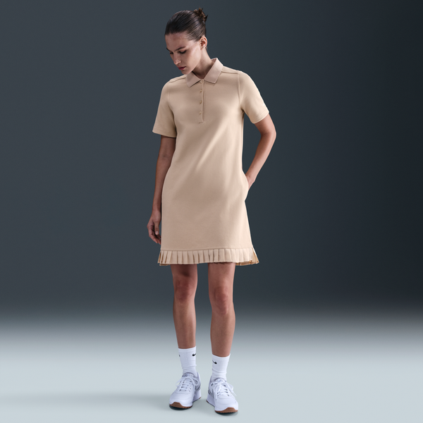 Vestido Tipo Polo De Golf Para Mujer Nike Marrón