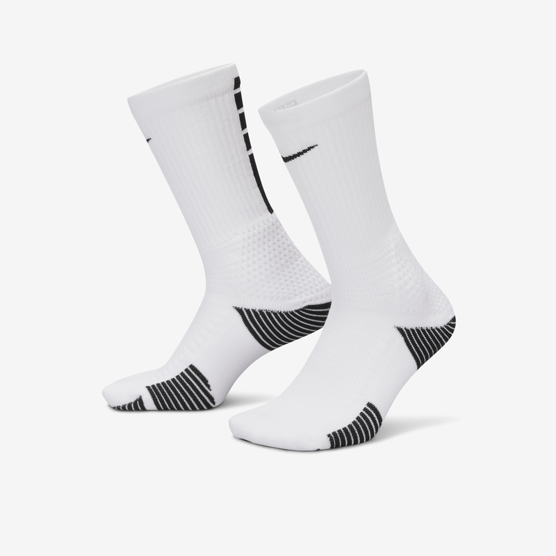 Calcetas acolchadas Nike Elite 2.0 (1 par) Blanco
