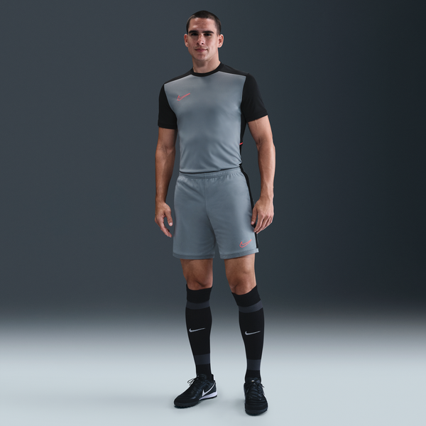 Shorts De Fútbol Dri-Fit Para Hombre Nike Academy Gris