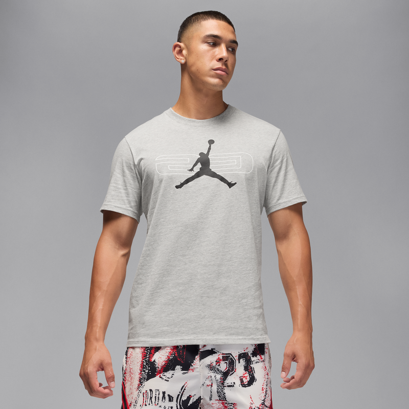 Playera Para Hombre Jordan Sport Gris