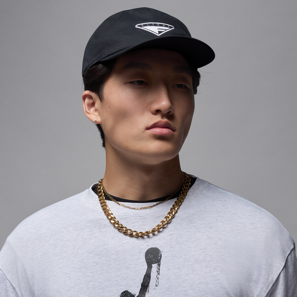 Gorra Ajustable Sin Estructura Jordan Flight Pro Negro