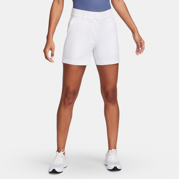 Shorts De Golf De 13 Cm Para Mujer Nike Dri-Fit Victory Blanco