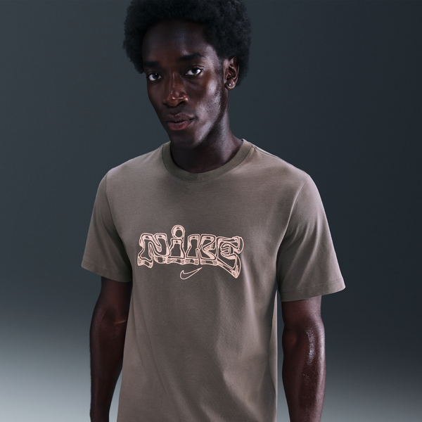 Playera Para Hombre Nike Gris