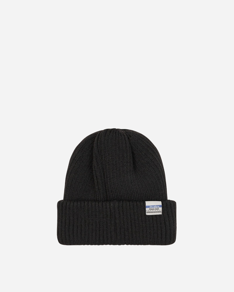 in・stru(men-tal) Knit Beanie Black