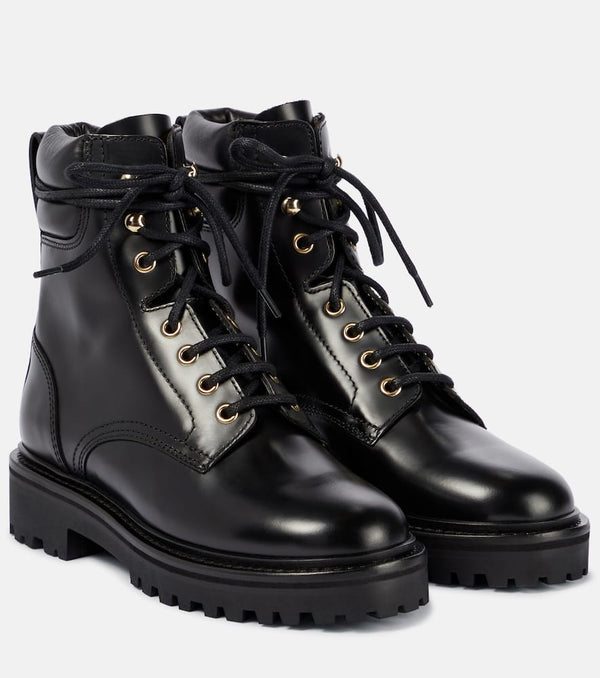 Isabel Marant Campa leather combat boots