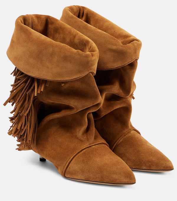 Isabel Marant Edrik fringed suede ankle boots