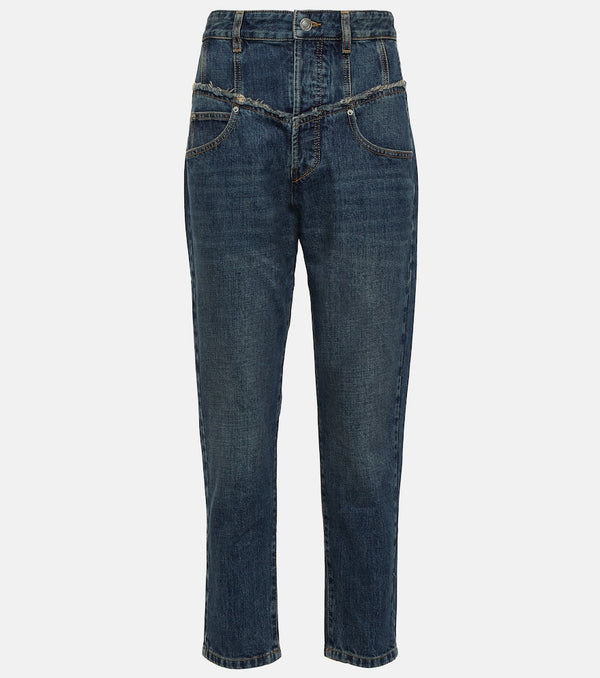 Isabel Marant High-rise straight jeans