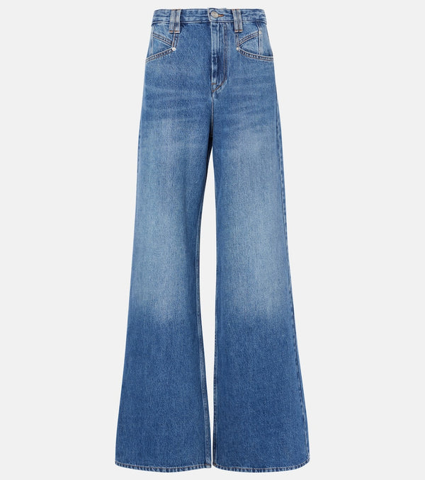 Isabel Marant Lemony wide-leg jeans