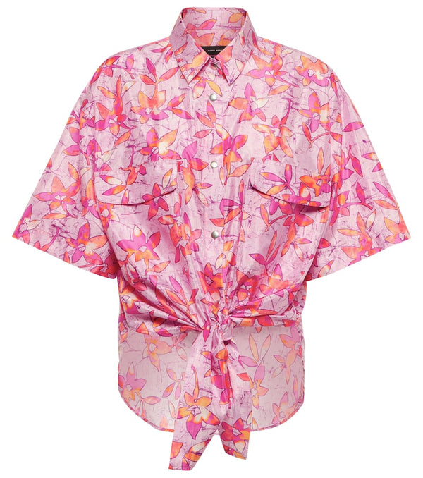 Isabel Marant Liaggy floral shirt