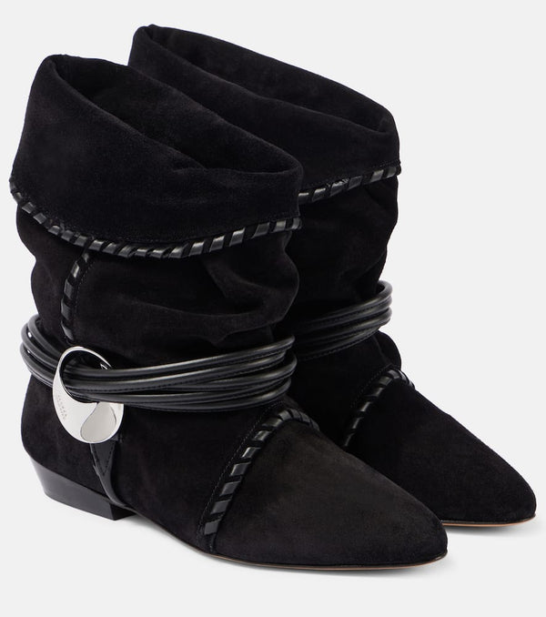 Isabel Marant Sellen suede ankle boots