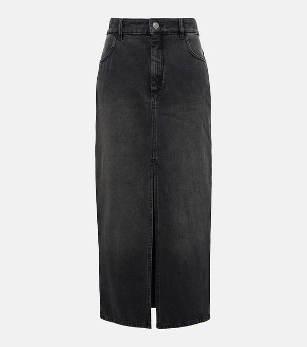 Isabel Marant Vinea denim maxi skirt