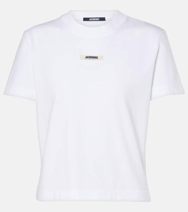 Jacquemus Le T-shirt Gros Grain cotton-blend T-shirt