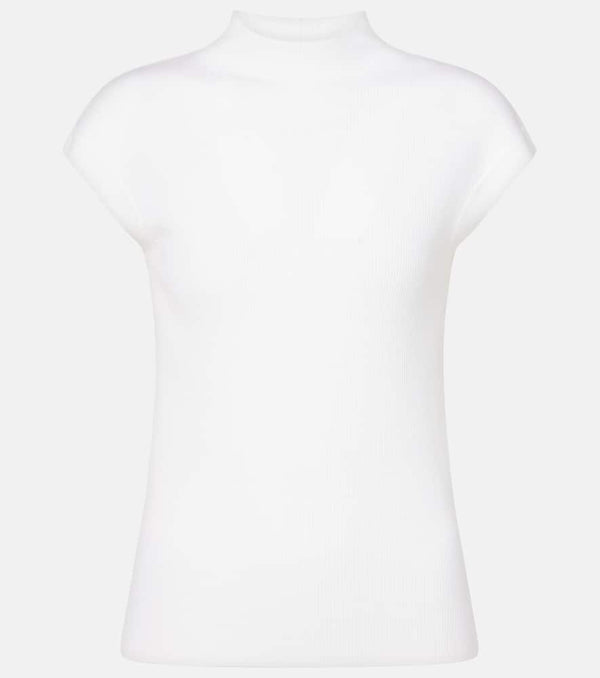 Jardin des Orangers High-neck wool top