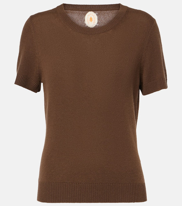 Jardin des Orangers Knitted cashmere T-shirt