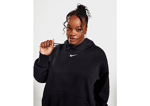 Nike Plus Size Phoenix Oversized Hoodie Black Sail