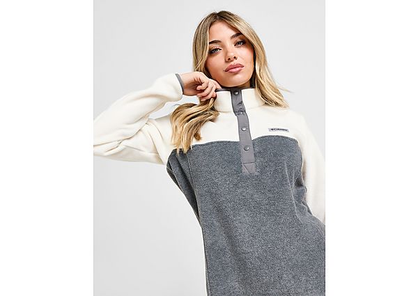 Columbia Benton Springs Pullover Fleece Top Grey