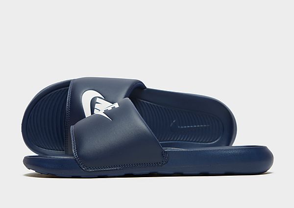 Nike Victori Slides Midnight Navy/Midnight Navy/White