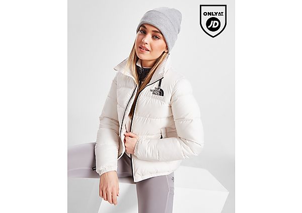 The North Face Logo Padded Jacket White